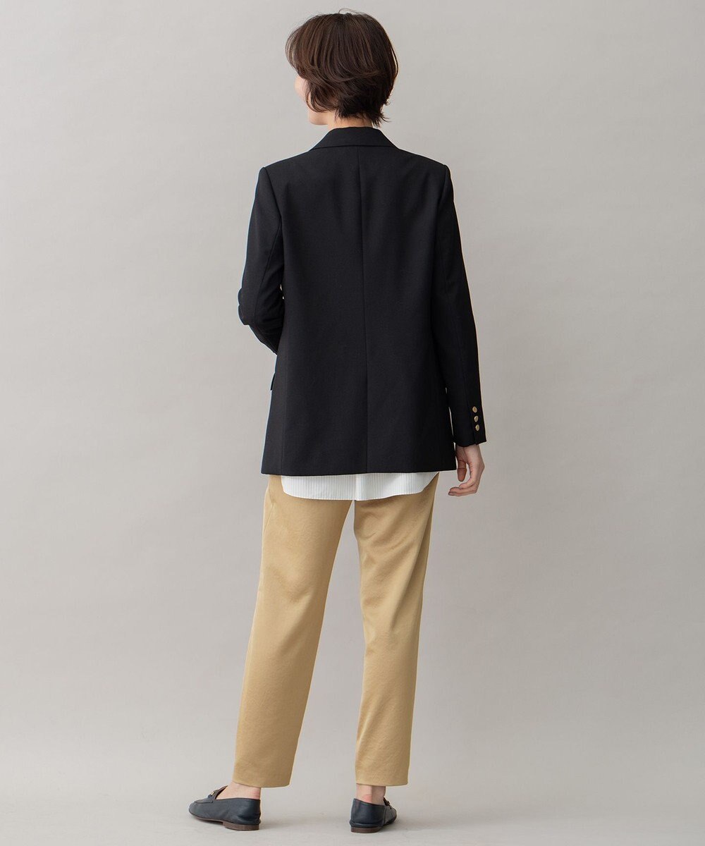 自由区 【セットアップ可】ライトウールトロピカル テーラードジャケット 