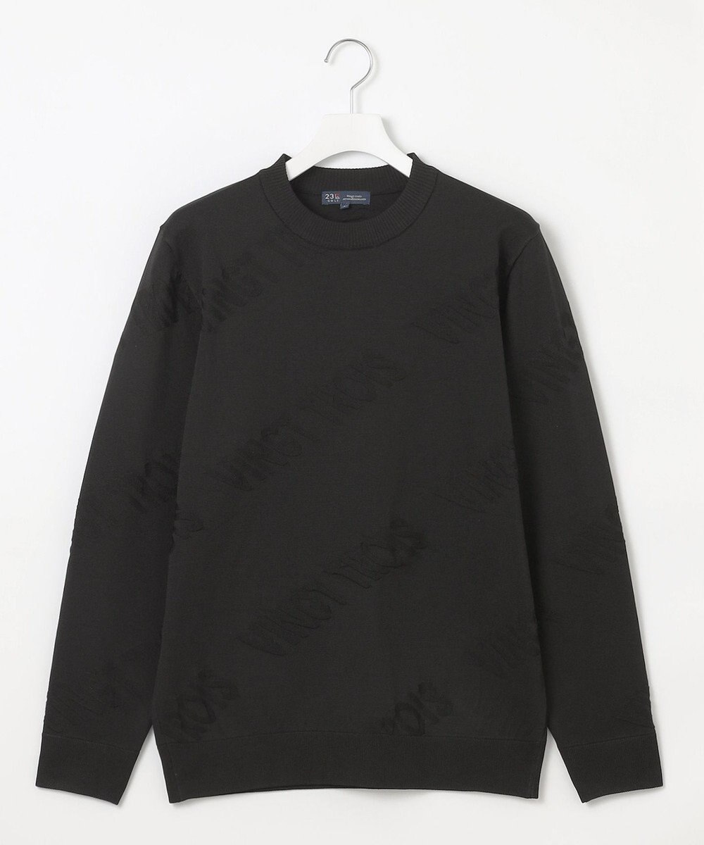 23区GOLF 【MEN】ロゴスポーツニット 