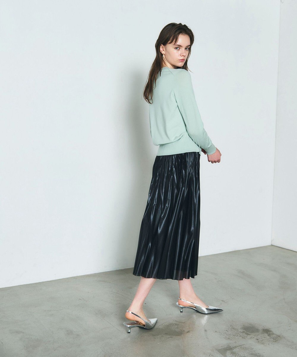 GRACE CONTINENTAL クルーニットカーディガン 