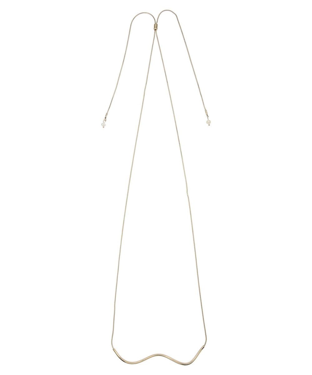 Green Parks ｅｖｅｒｙ　ｗａｌｋ．　淡水パールスライドネックレス 