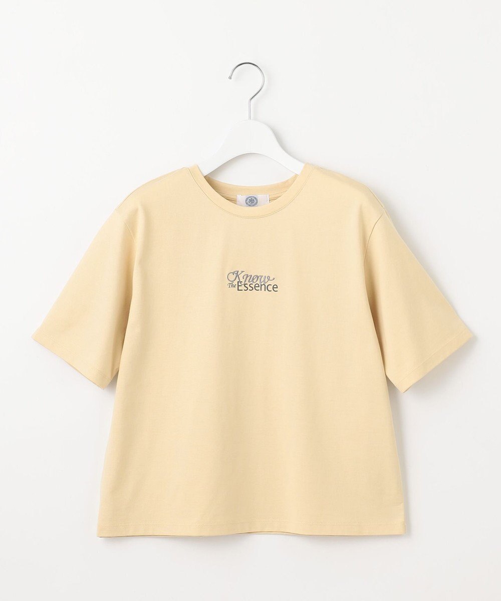 J.PRESS LADIES 【洗える】ロゴ Tシャツ 