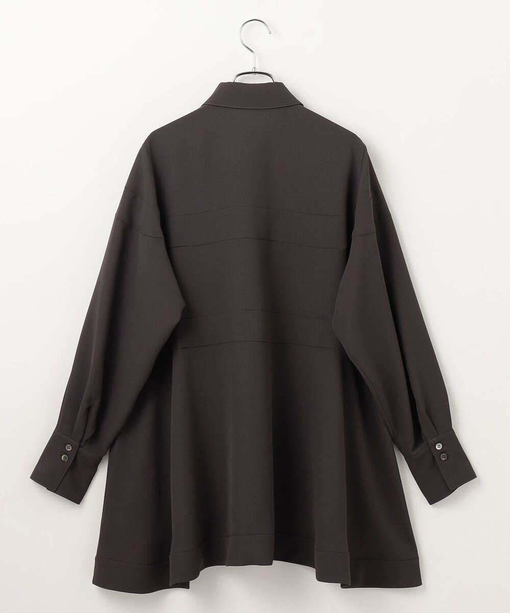 #Newans 【洗濯機可能】Aラインパネルチュニックシャツ 