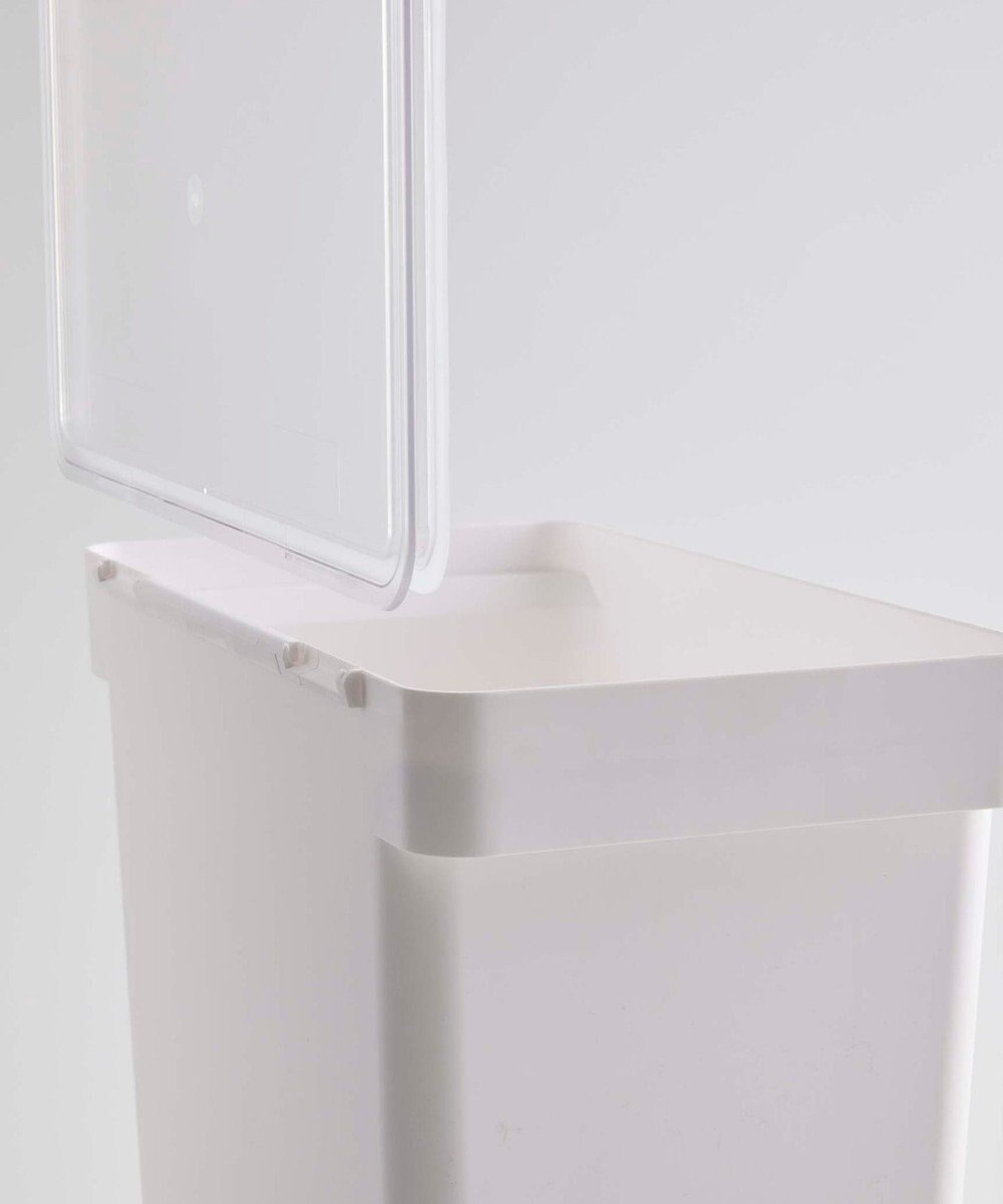 tower 密閉ペットフードストッカー タワー 12kg 計量カップ付 ホワイト 