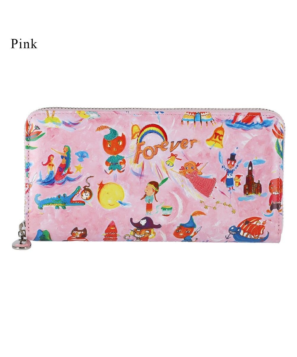 tsumori chisato CARRY ピーターパン ラウンドファスナー長財布 
