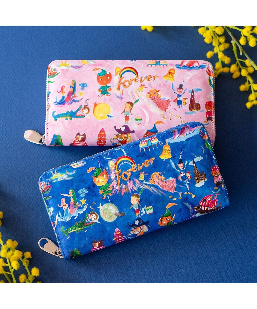 tsumori chisato CARRY ピーターパン ラウンドファスナー長財布 
