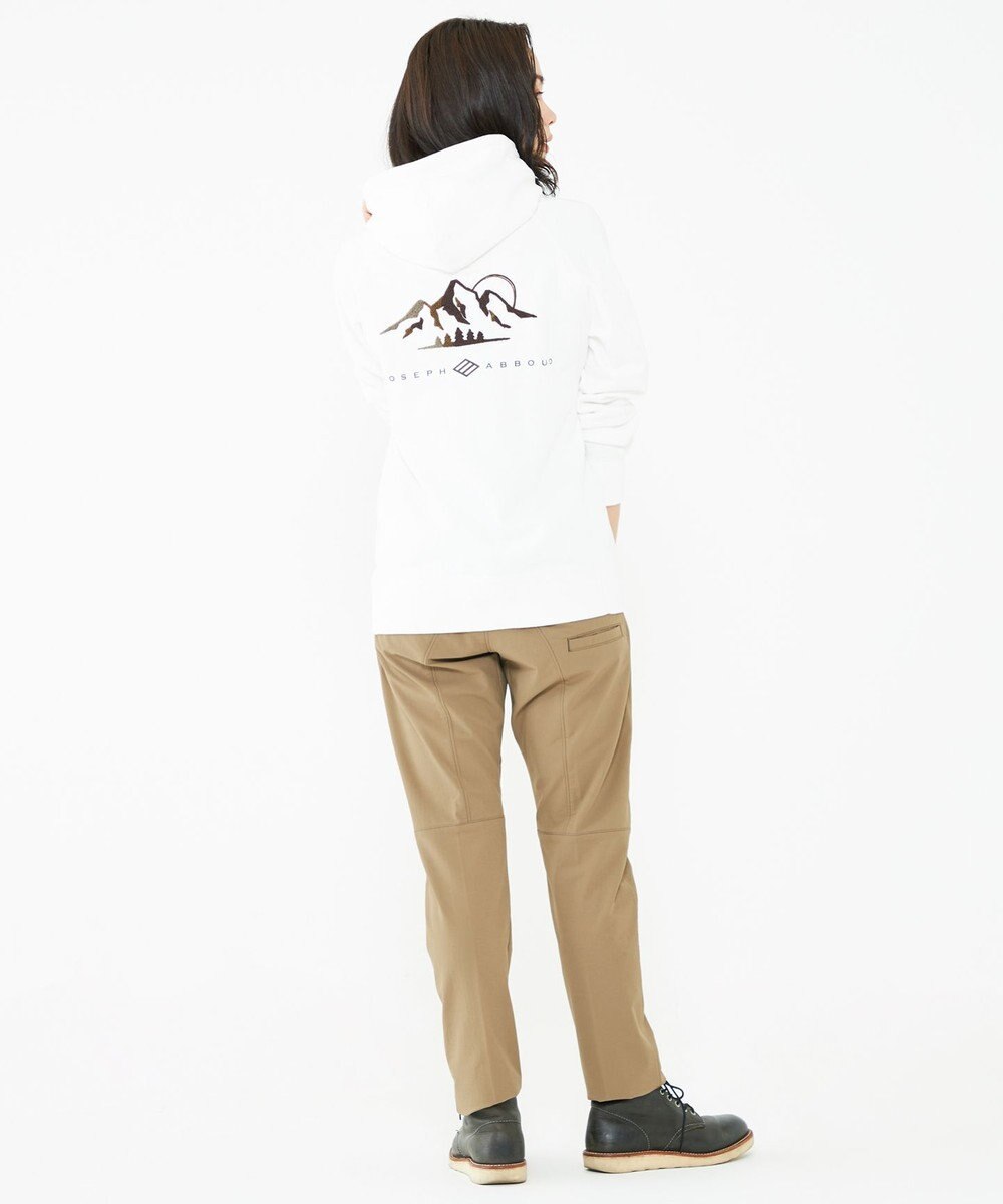 JOSEPH ABBOUD MOUNTAIN 【UNISEX】OG裏毛パイルエンブロイダリー パーカー 