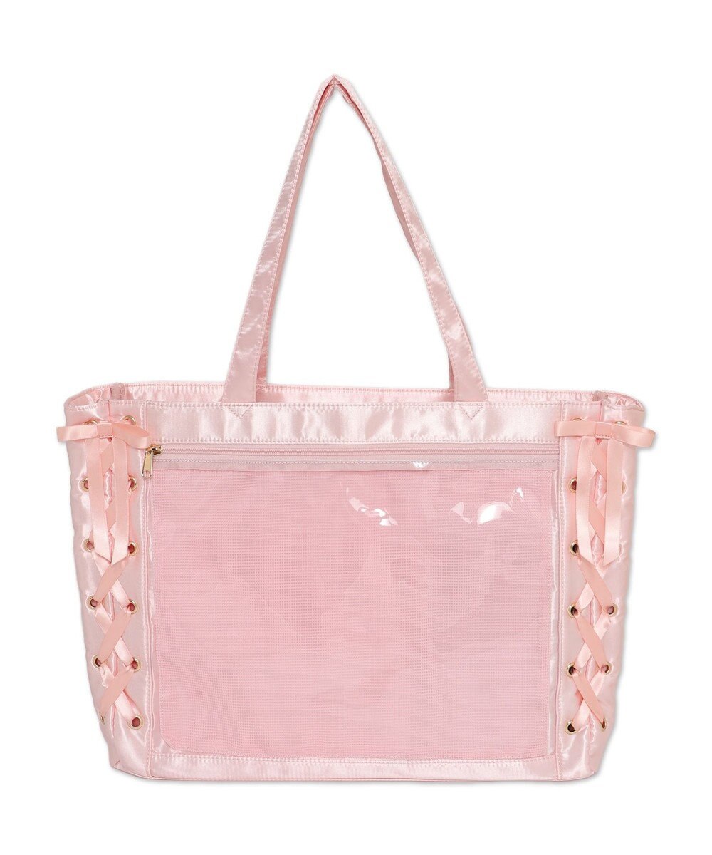 WEGO 【痛バ＆推し活】レースアップ痛バッグL 