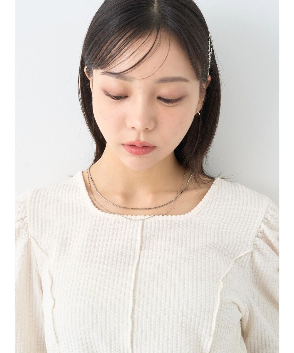 earth music&ecology ぽこぽこパワショルプルオーバー 