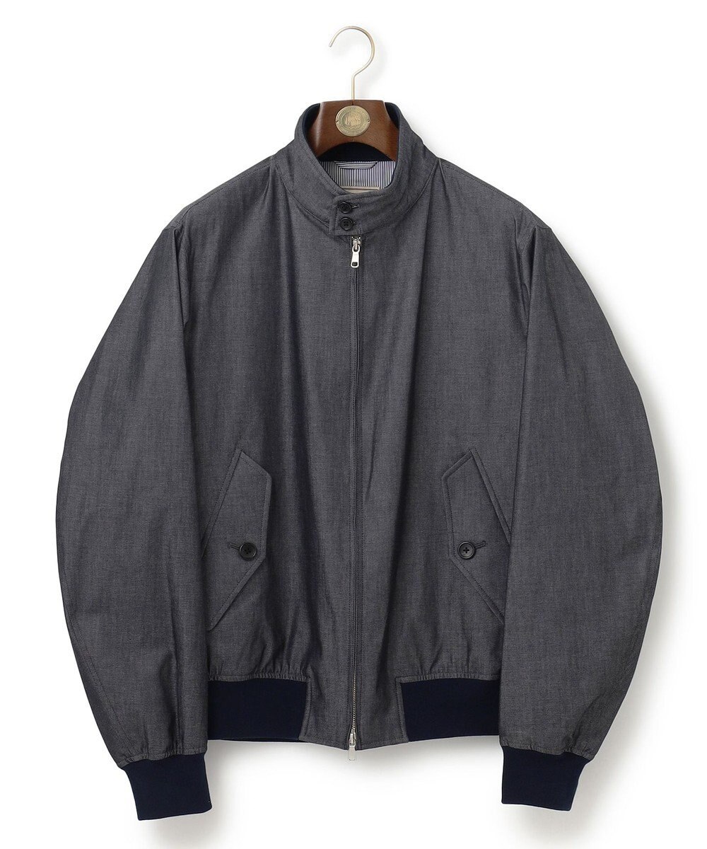 J.PRESS MEN ボンディングデニム ゴルフジャケット 