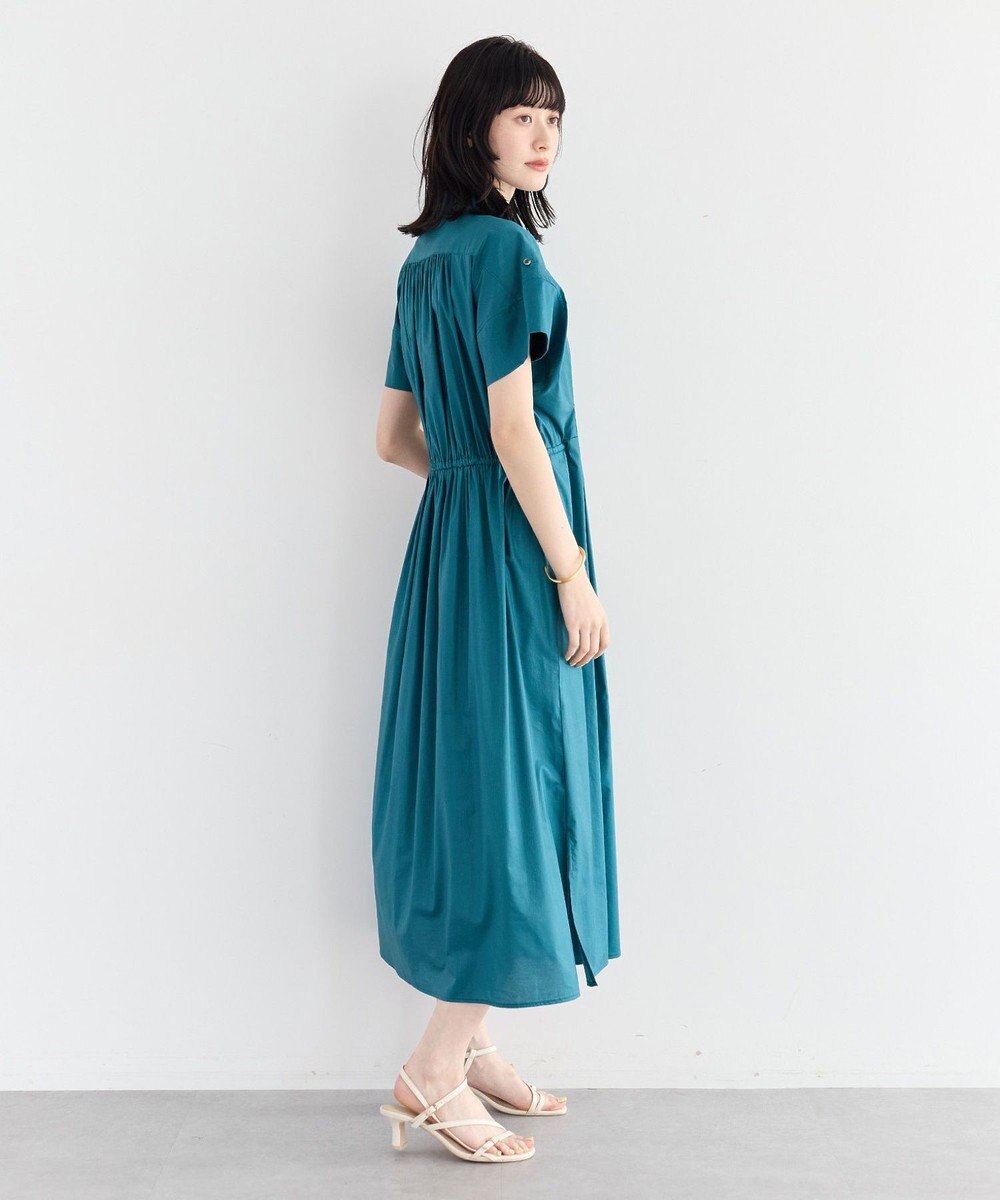 YECCA VECCA 【ORGABITS】タックシャツワンピース 