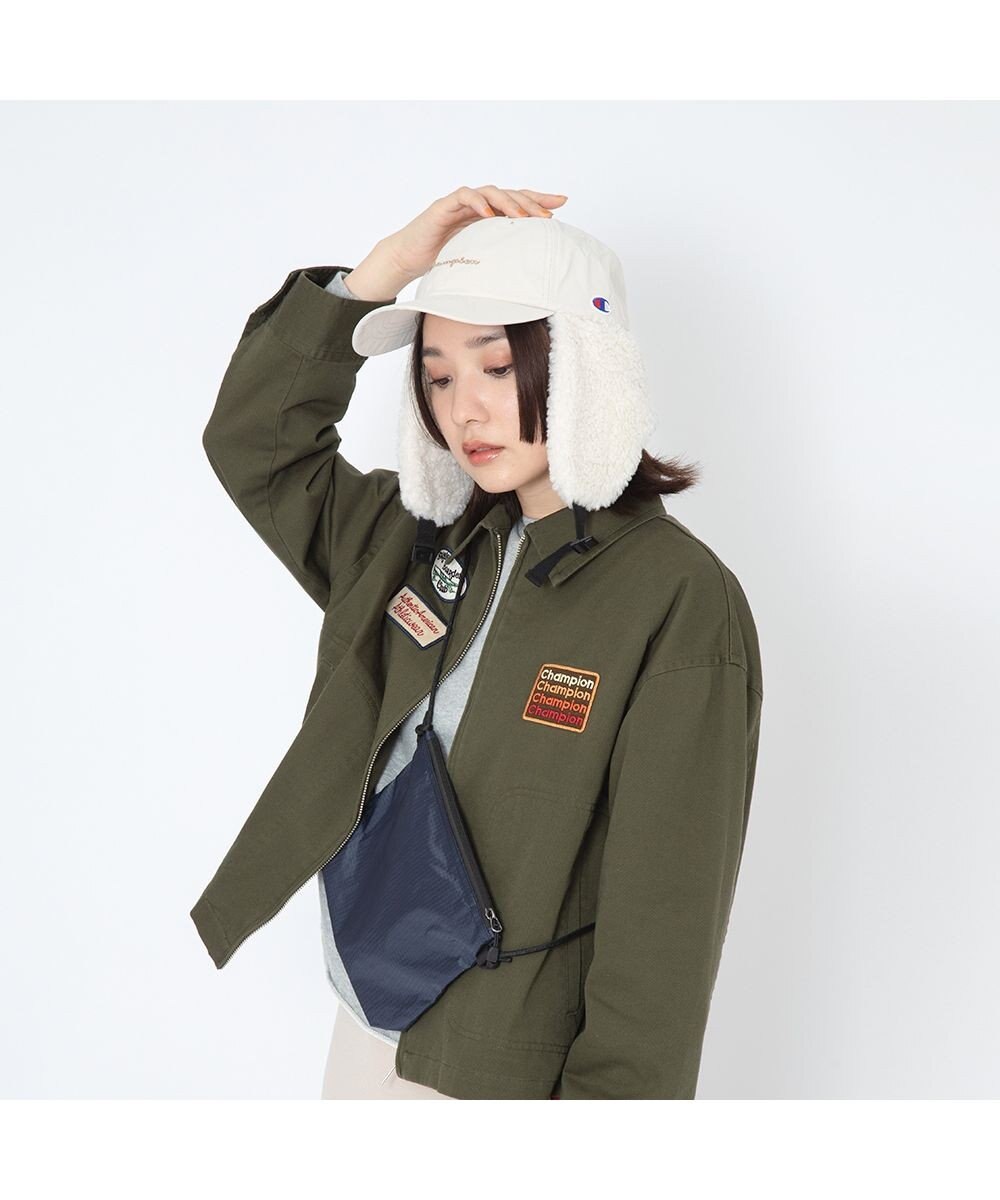 林八百吉商店 Champion　タフタアビエイターキャップ 