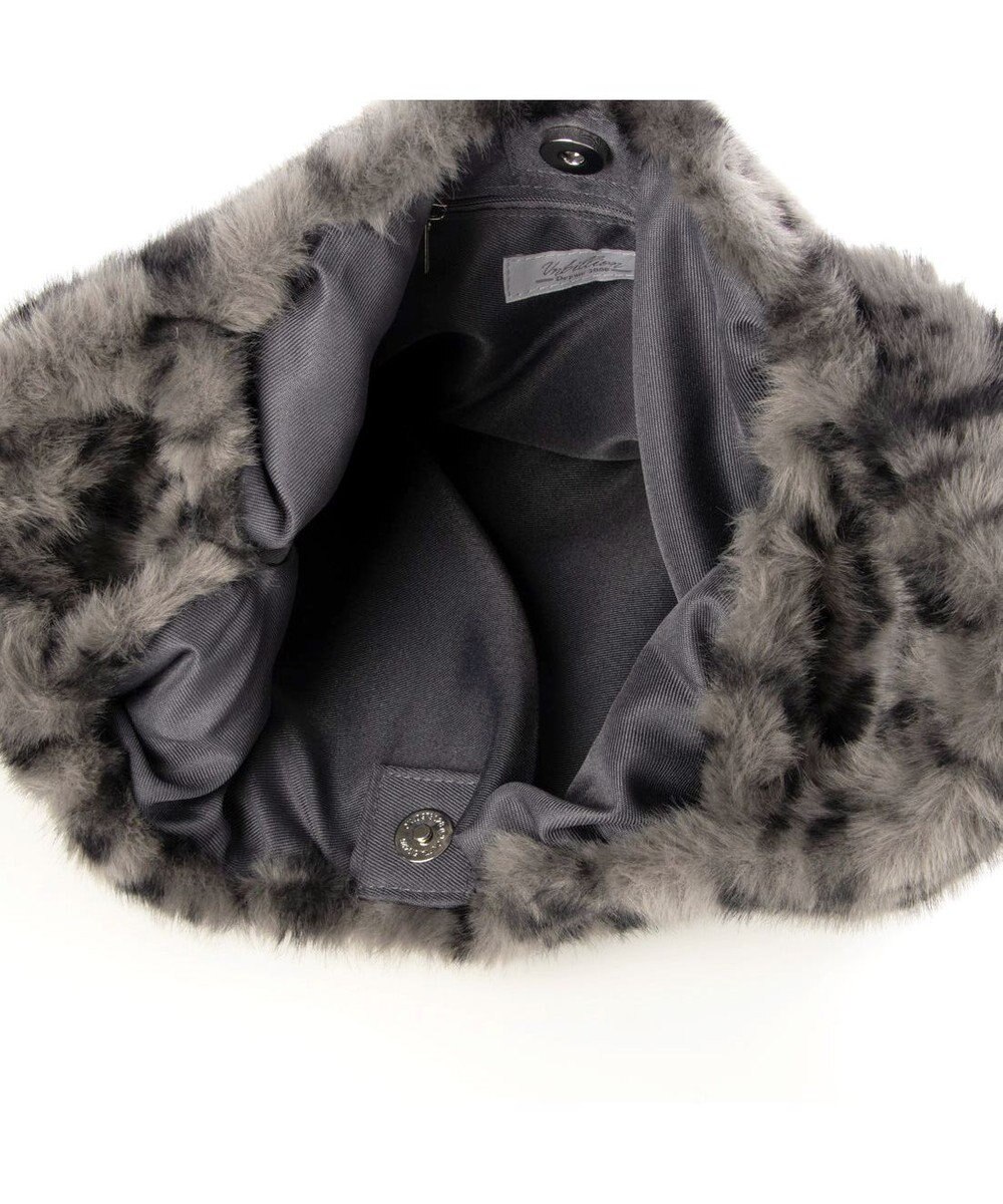 UNBILLION カシュカシュ cachecache / ミンク風エコファーショッパートート 