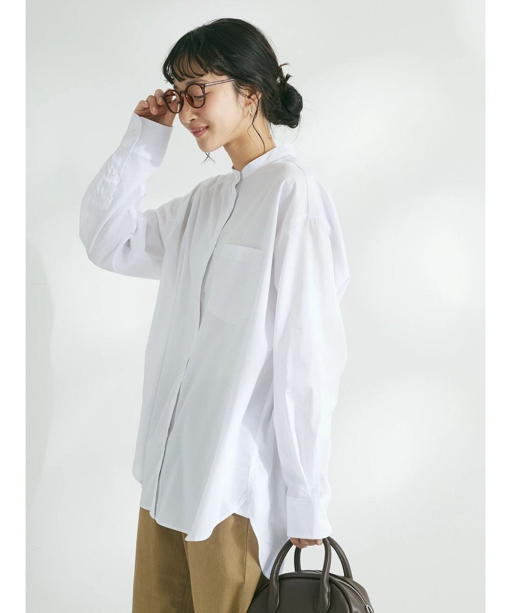 CRAFT STANDARD BOUTIQUE バンドカラーシャツ 