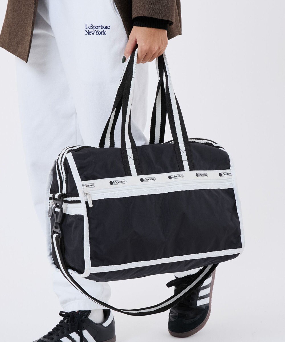 LeSportsac DELUXE MED WEEKENDER/スペクテイターブラック 