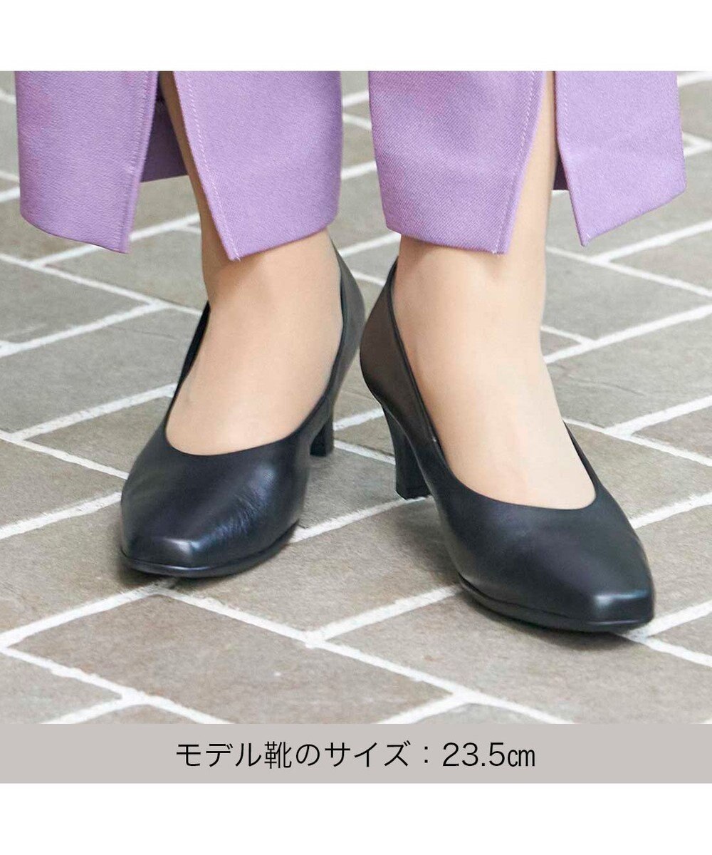 ing <ing>【5cmヒール】ブラックパンプス 