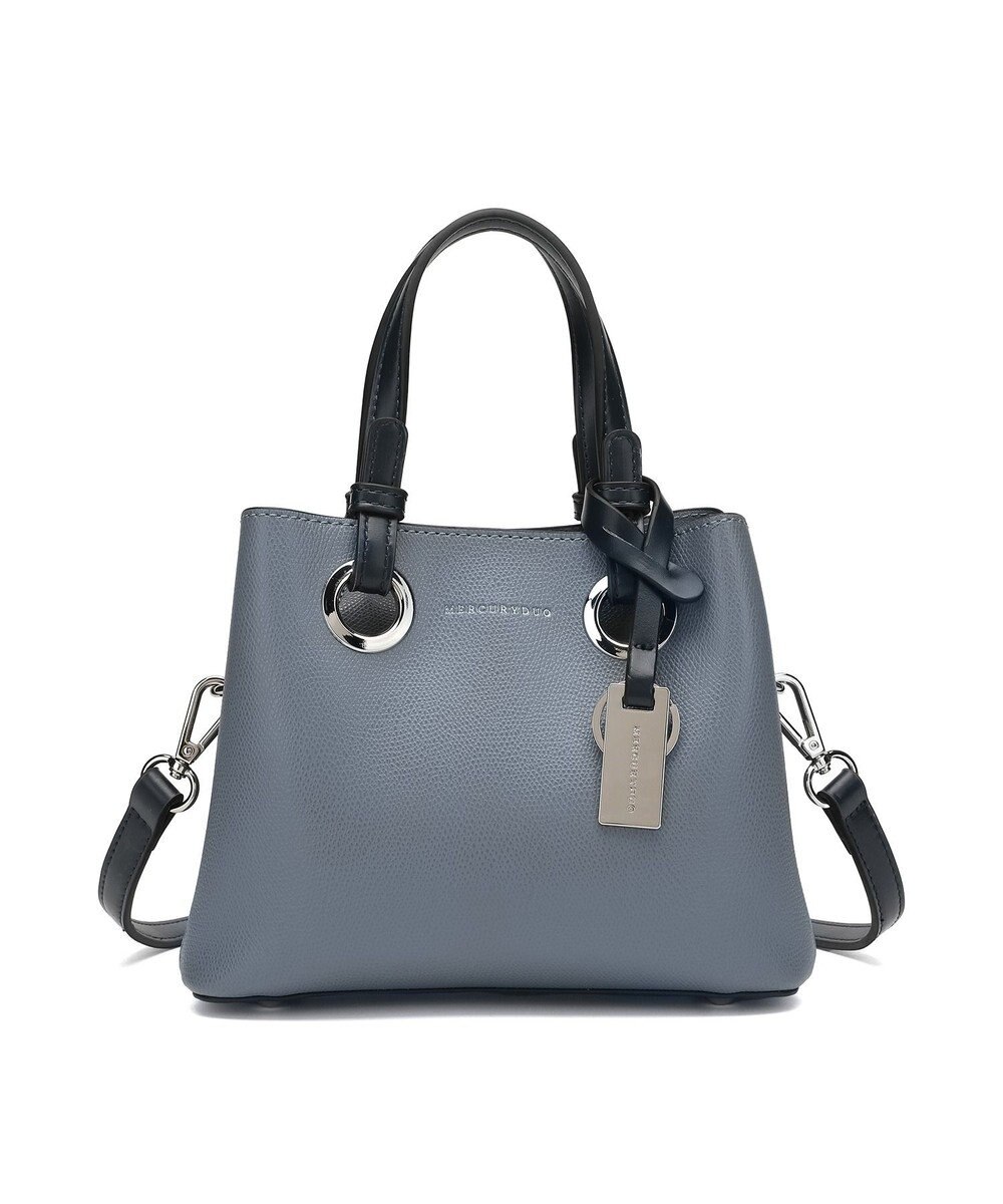 style code 【MERCURYDUO/マーキュリーデュオ】メタルアイレット　ミニショルダーバッグ、ハンドバッグ 