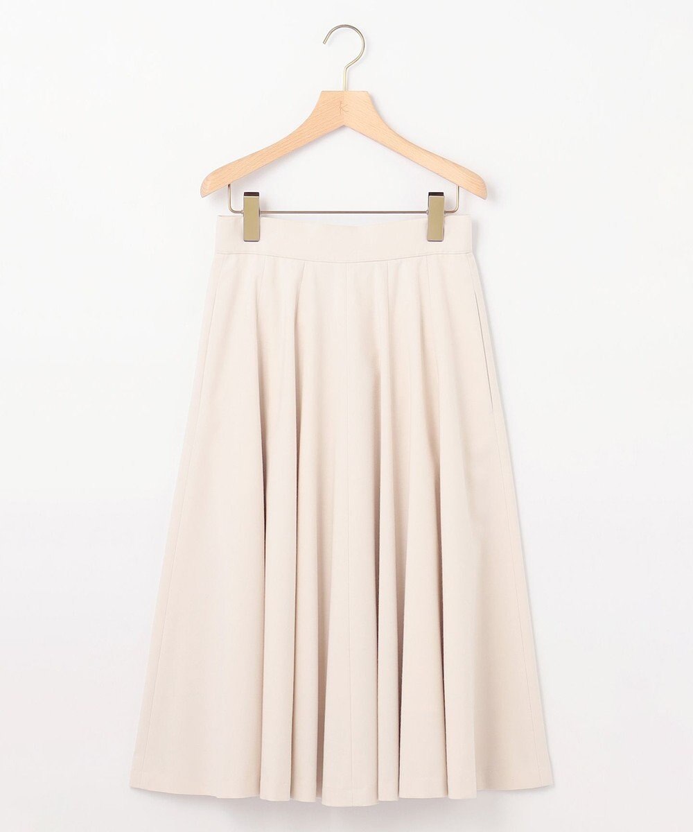 組曲 T/Rツイルストレッチ フレアスカート 