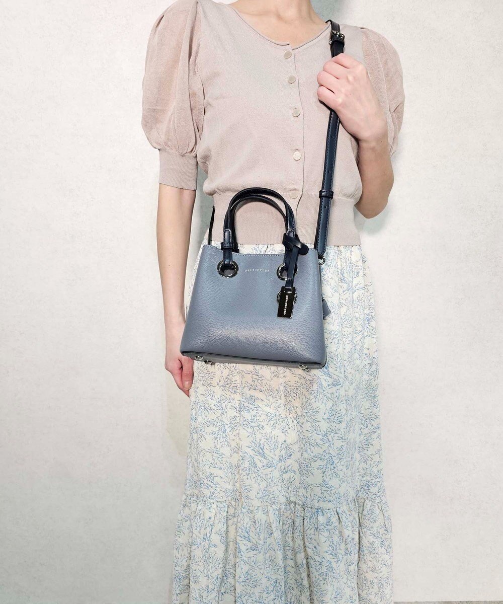 style code 【MERCURYDUO/マーキュリーデュオ】メタルアイレット　ミニショルダーバッグ、ハンドバッグ 