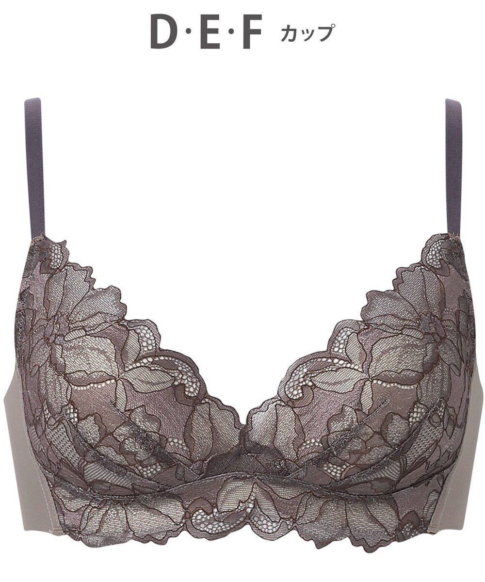 WACOAL ノンワイヤーブラ 【SUHADA ONE】 谷間メイク ふっくらデコルテ 脇すっきりシルエット レディース BXB411 /ワコール 