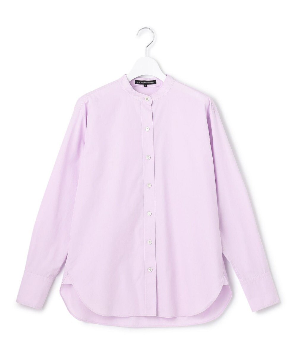 23区 【CLASSY.1月号掲載】CANCLINI バンドカラー シャツ 