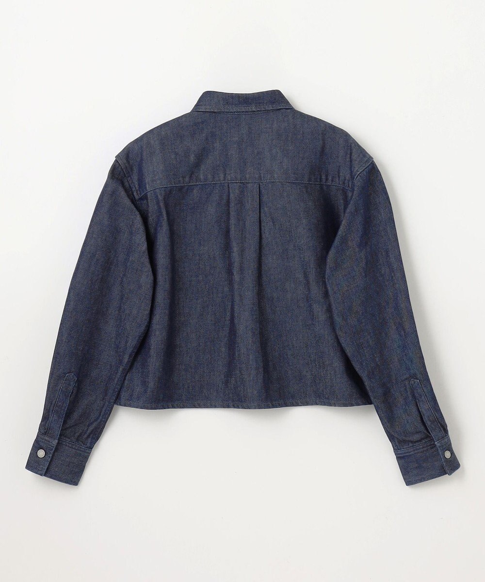 NAVE 【ReNave・セットアップ可/洗える】マーセライズデニムシャツ 