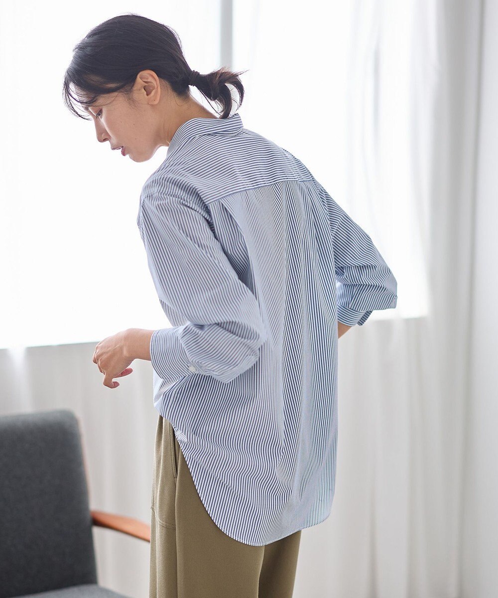 ANY 【手洗い可能/抗菌防臭/UVカット/速乾】レギュラーカラーシャツ 