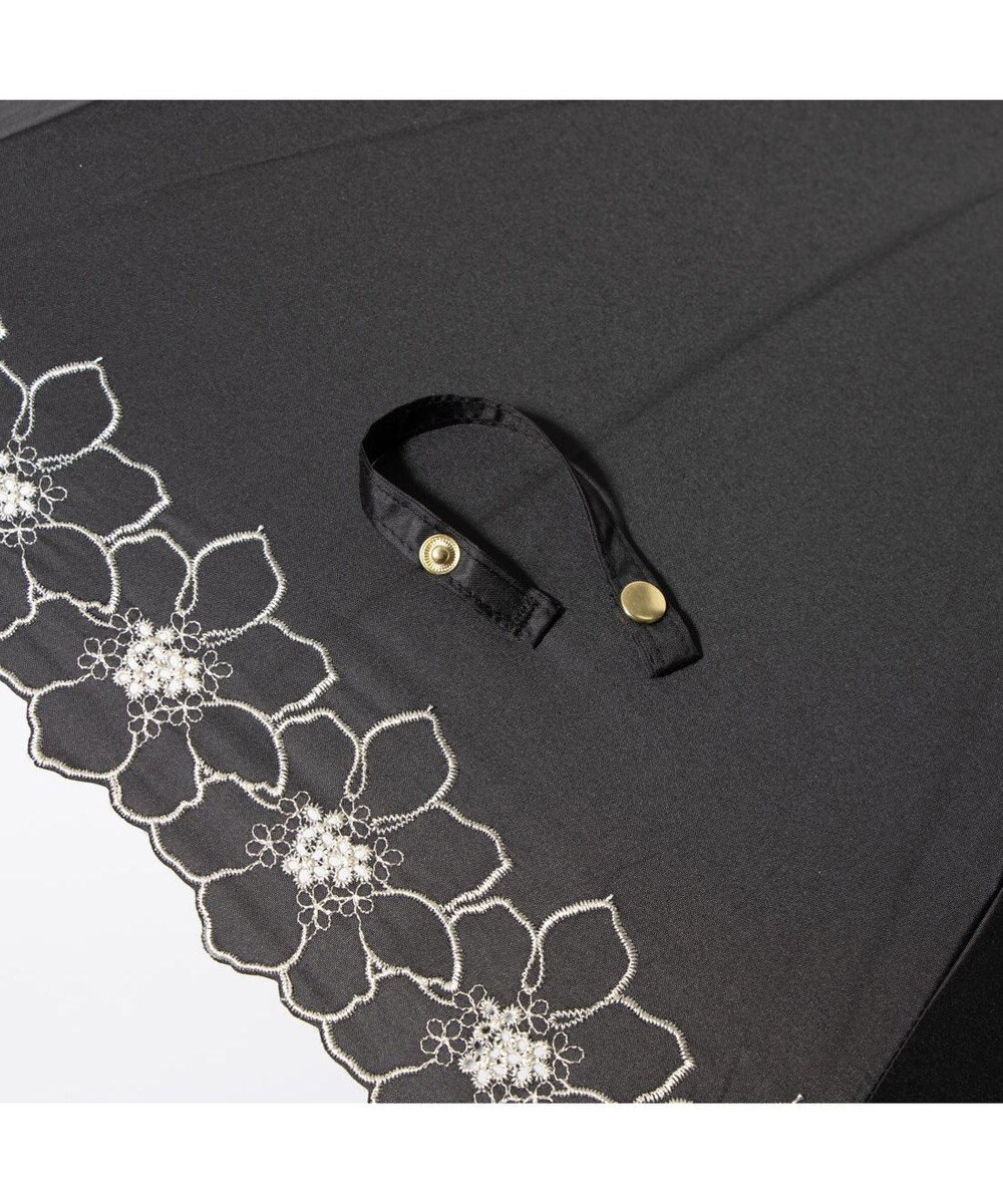 UNBILLION cache nez / グレースフラワー刺繍ショートパラソル 