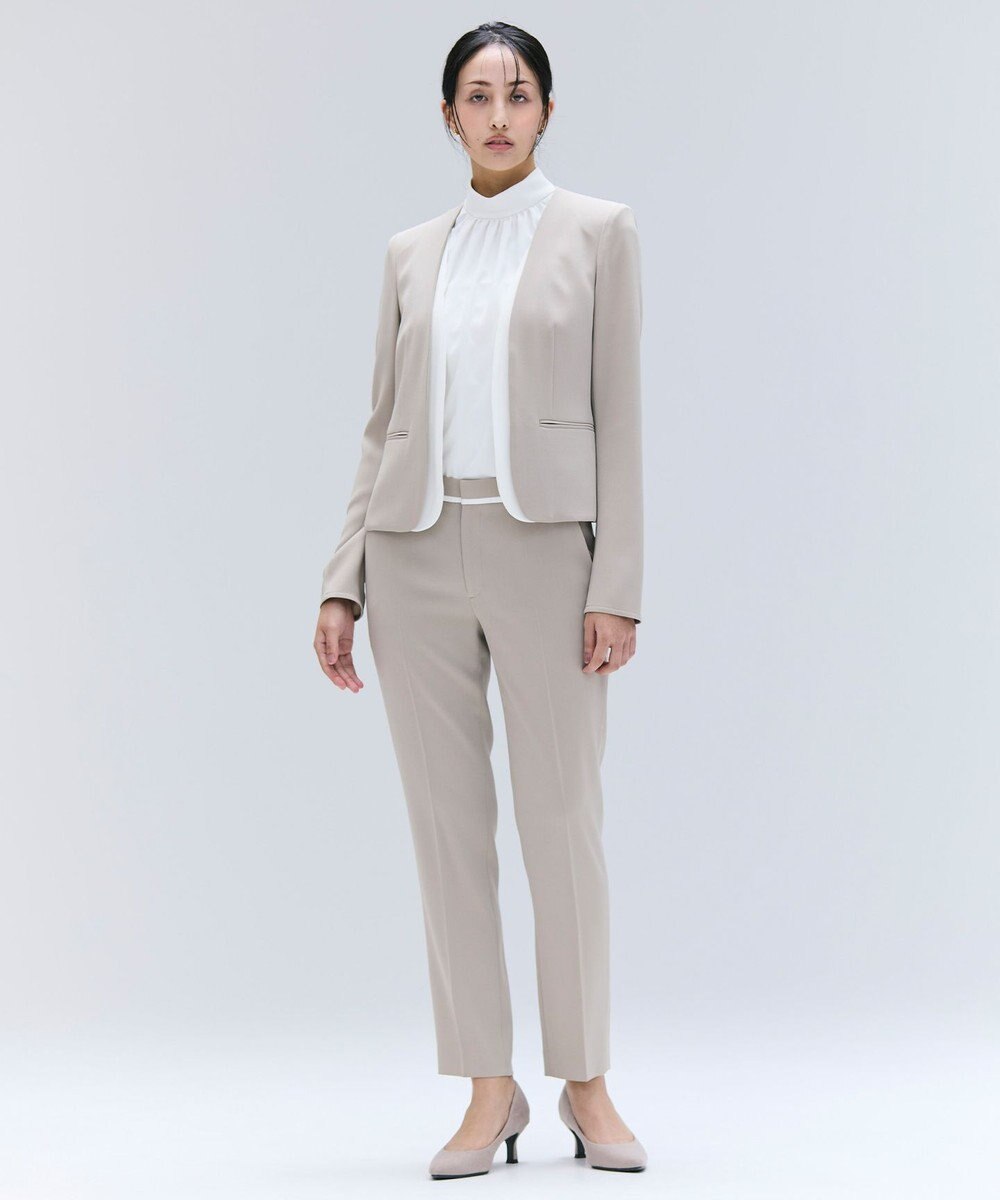 BEIGE， 【洗える・VERY NaVY 11月号掲載】CINDY / ダブルカラージャケット 