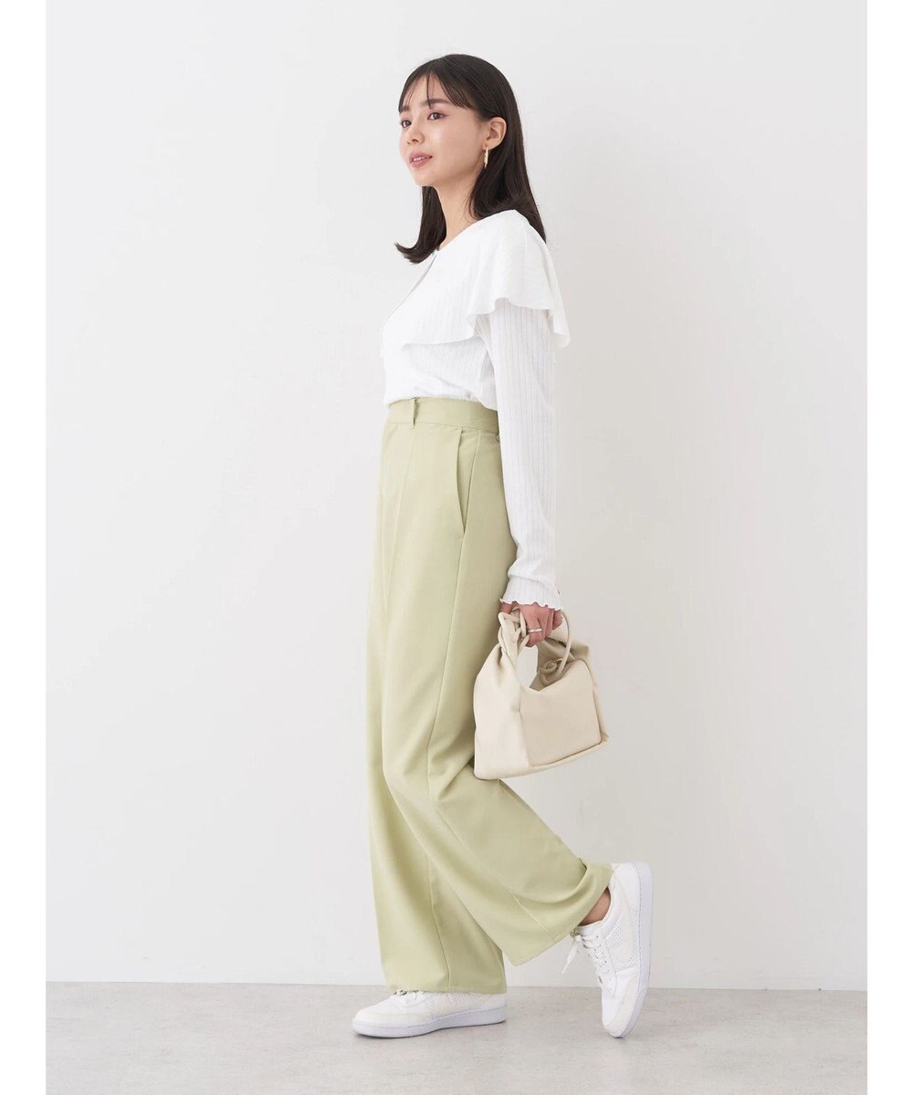 earth music&ecology Ｔ／Ｒストレートパンツ 