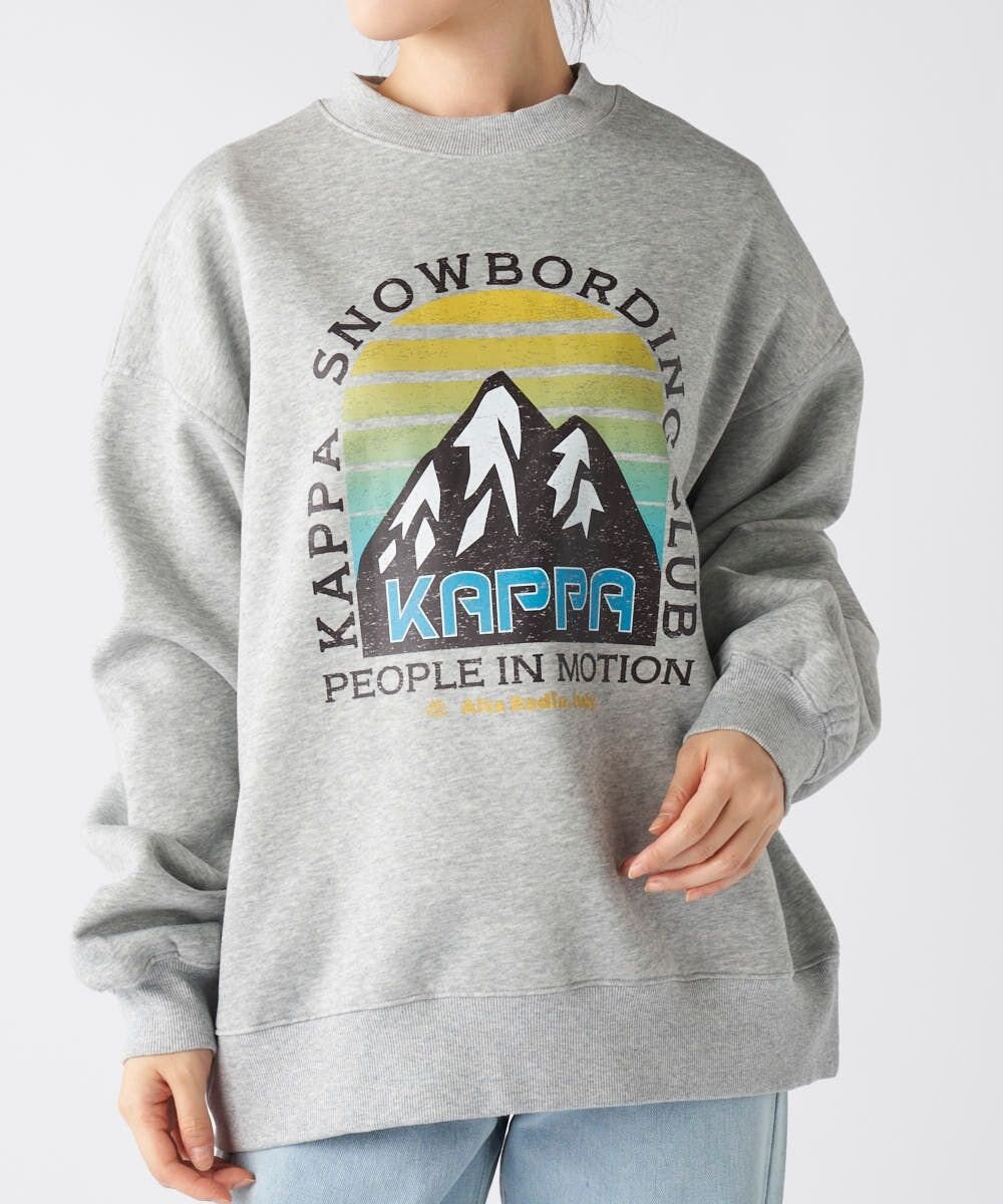 OP／FILA 【Kappa】マウンテンデザイン ユニセックススウェット 