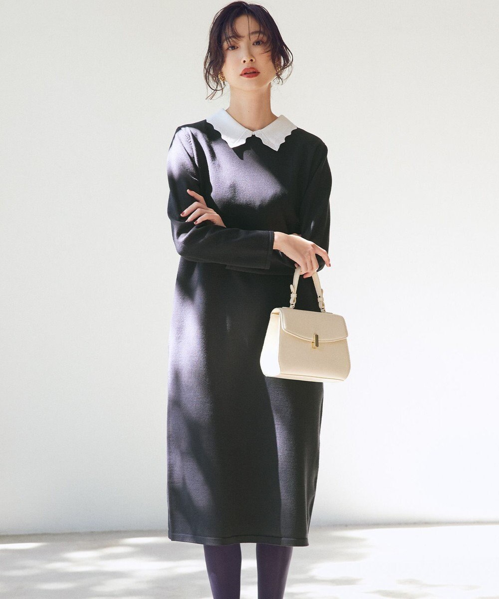 組曲 【加藤ローサさん着用】トップハンドル ハンドバッグ 