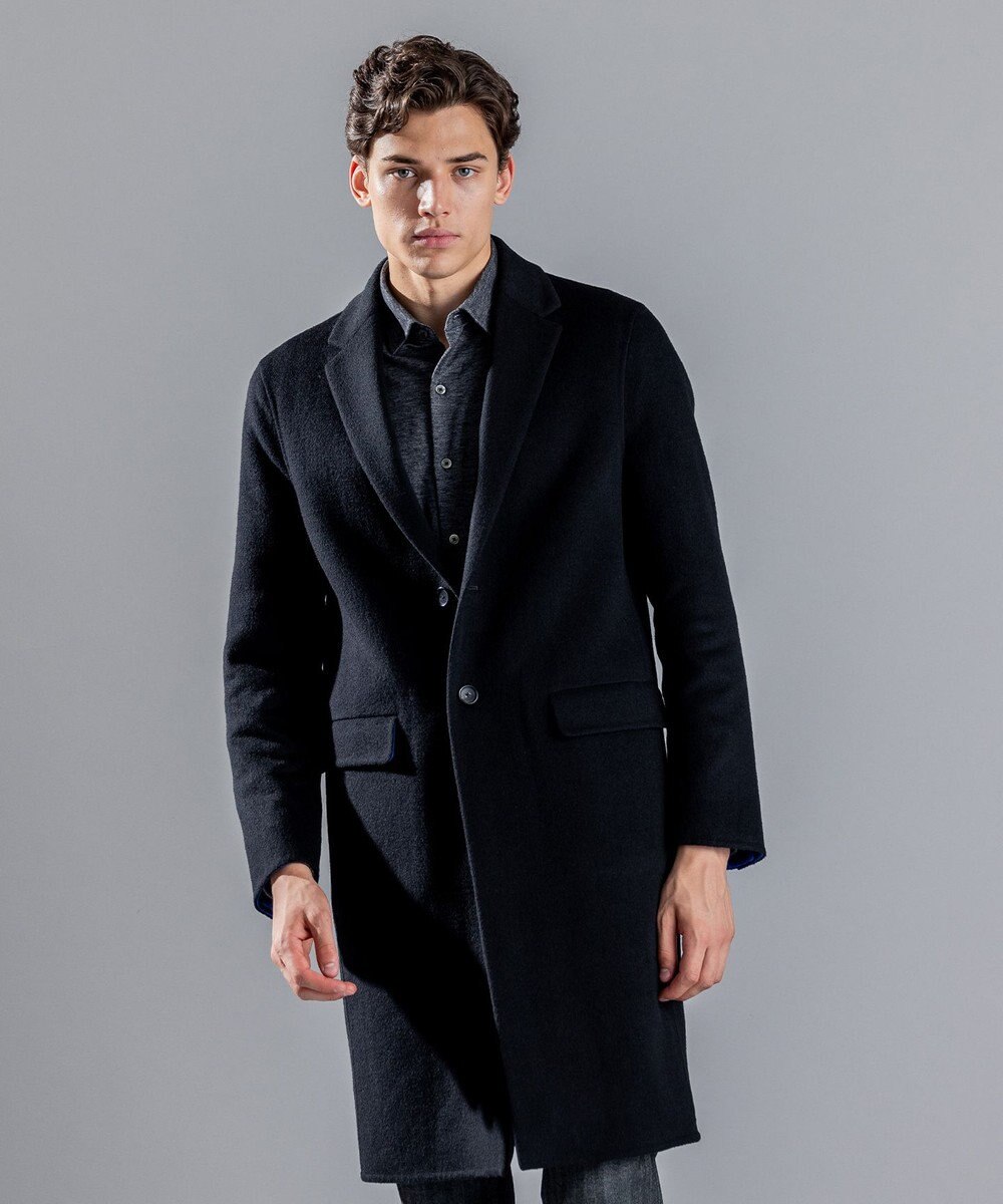 JOSEPH HOMME DOUBLE FACE CASHMERE CHESTER FIELD COAT 