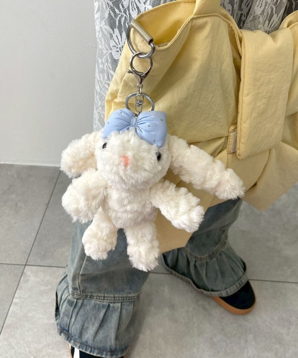 WEGO お姫様うさちゃんぬいぐるみキーホルダー 