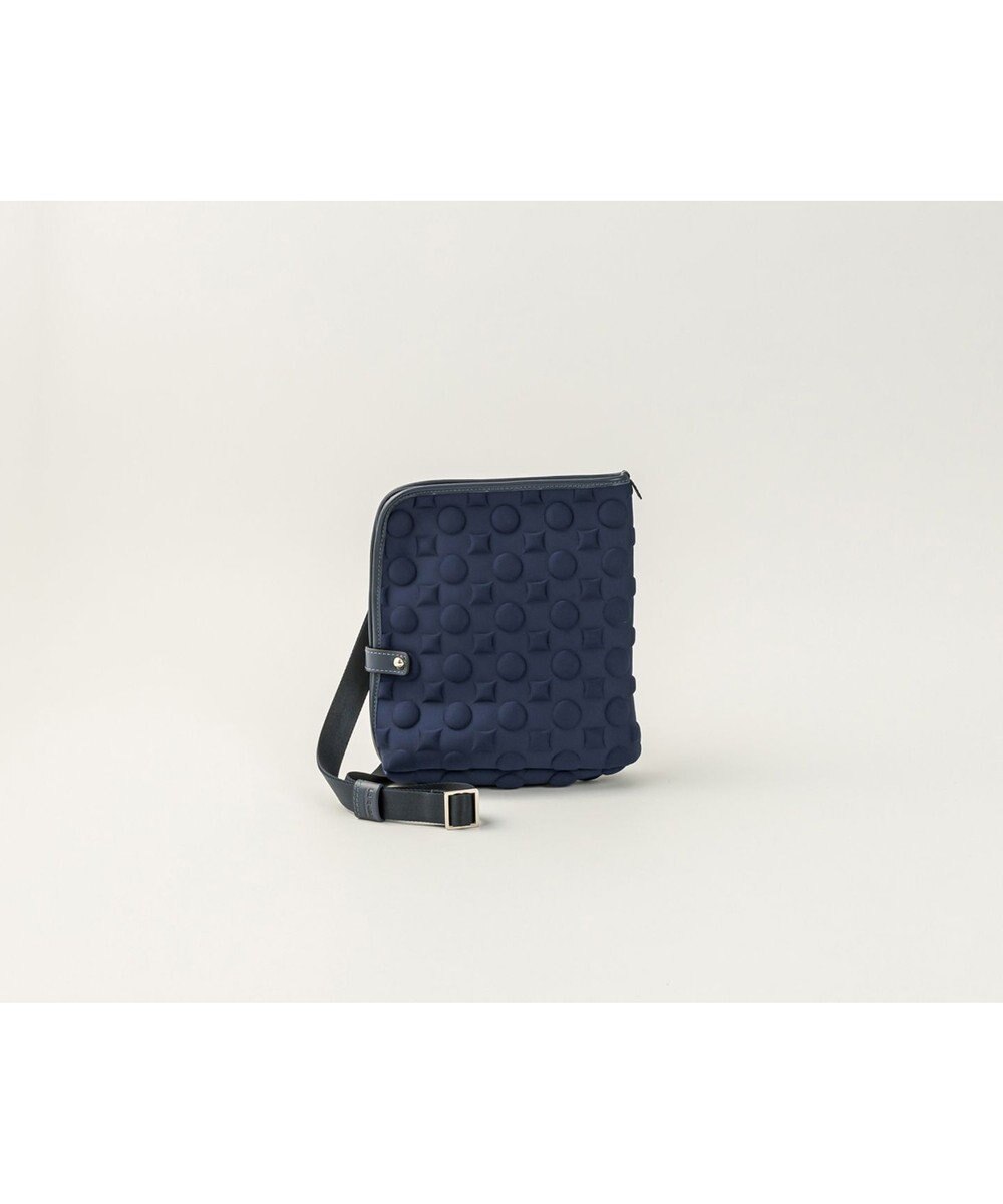 MIYABIYA 【撥水加工】La quoh with kirakaracho 南蛮七宝エンボスボンディング B5ショルダー 