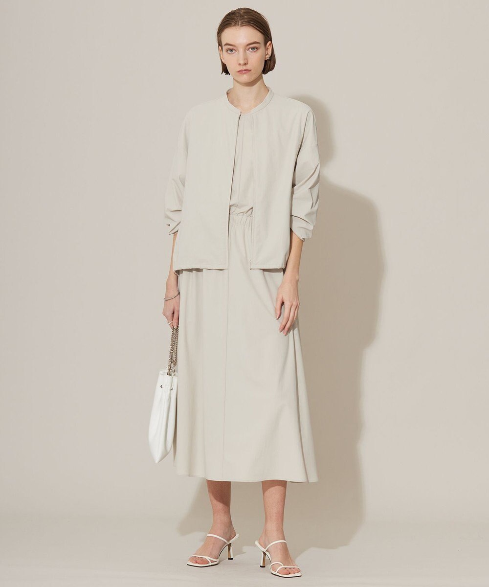 ICB 【接触冷感・UVカット・洗える】アトラストリコット ジップアップブルゾン 