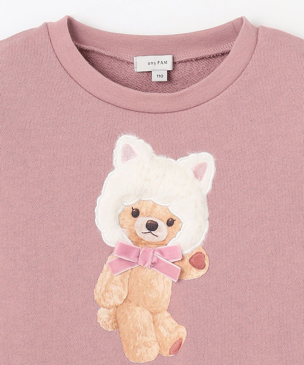 ANY KIDS 裏毛 アニマル トレーナー 