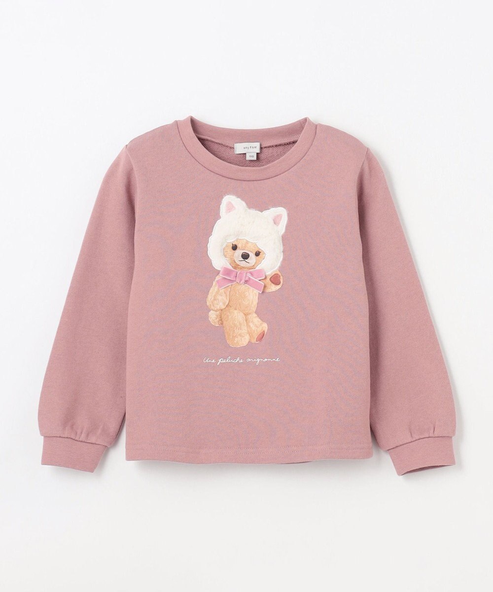 ANY KIDS 裏毛 アニマル トレーナー 