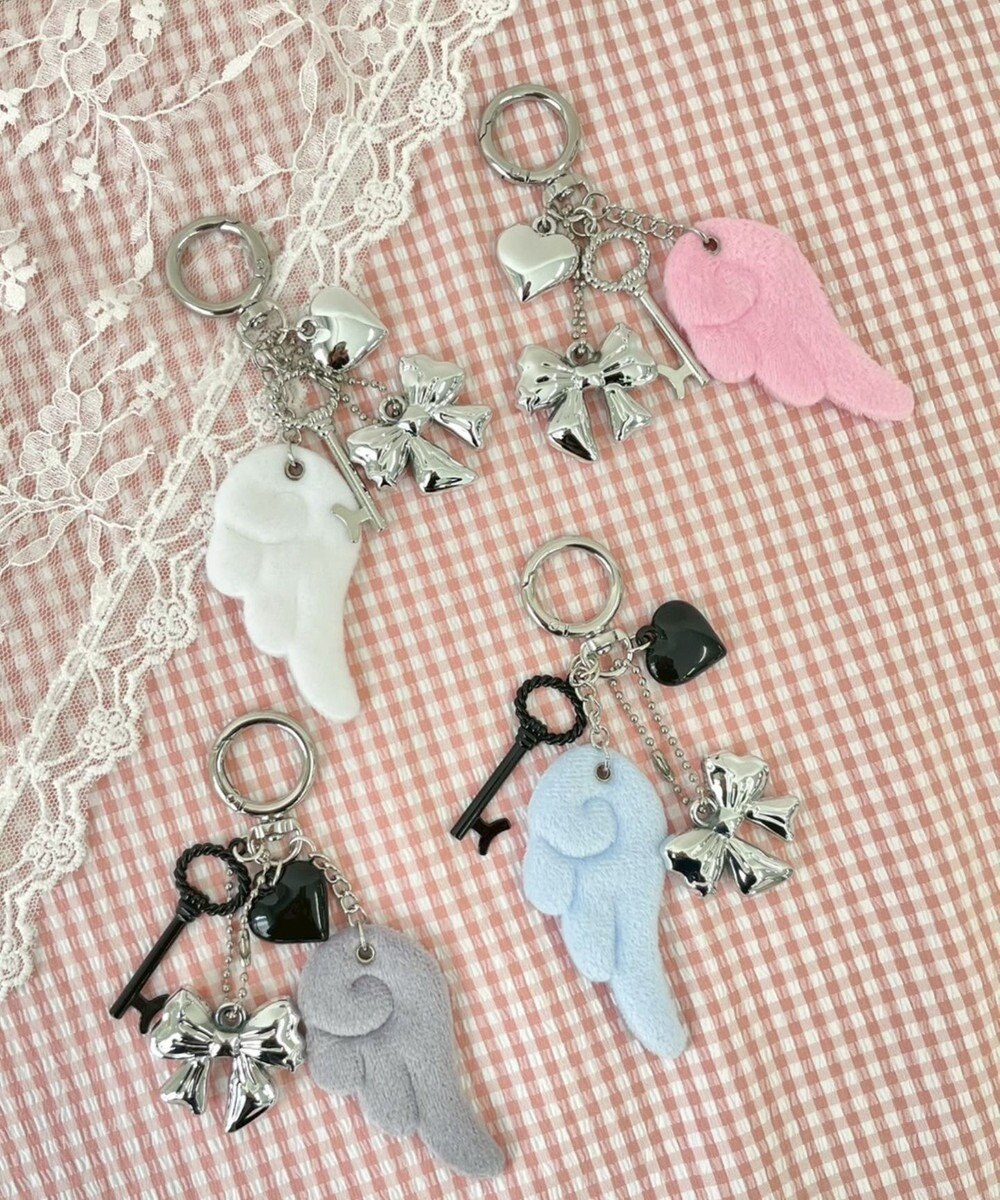 WEGO エンジェルウィングキーホルダー 