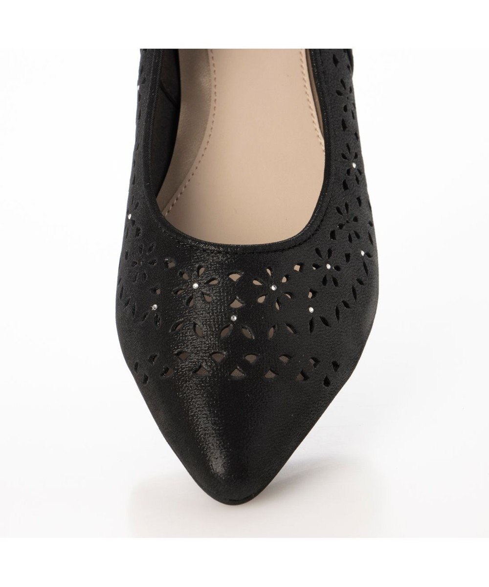 Riz raffinee <Riz raffinee>パンチングポインテッドトゥパンプス 