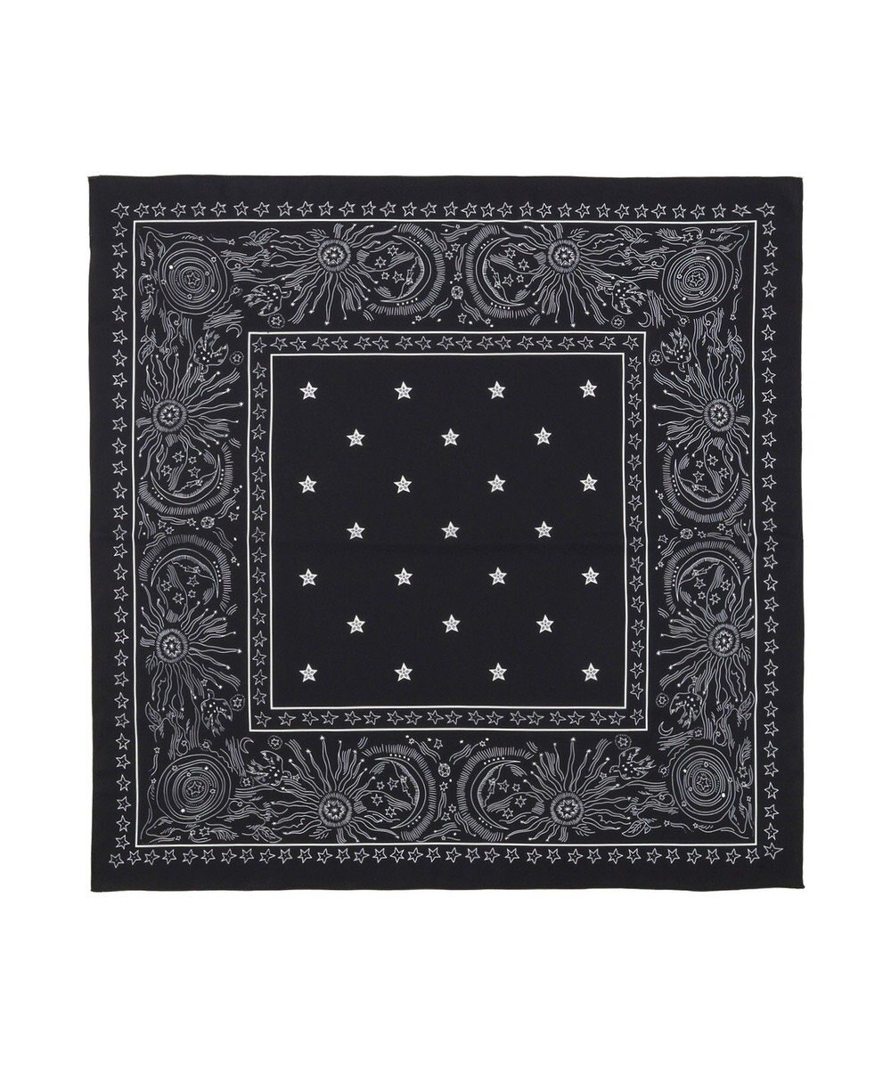 AMERICAN HOLIC シルキーバンダナ柄スカーフ 