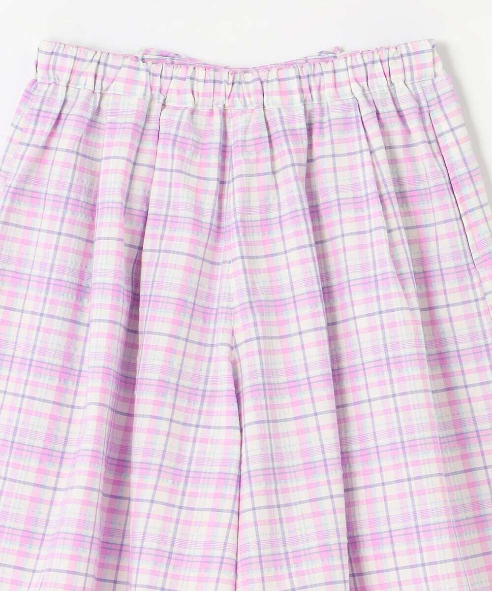 ANY KIDS チェック柄キュロット 