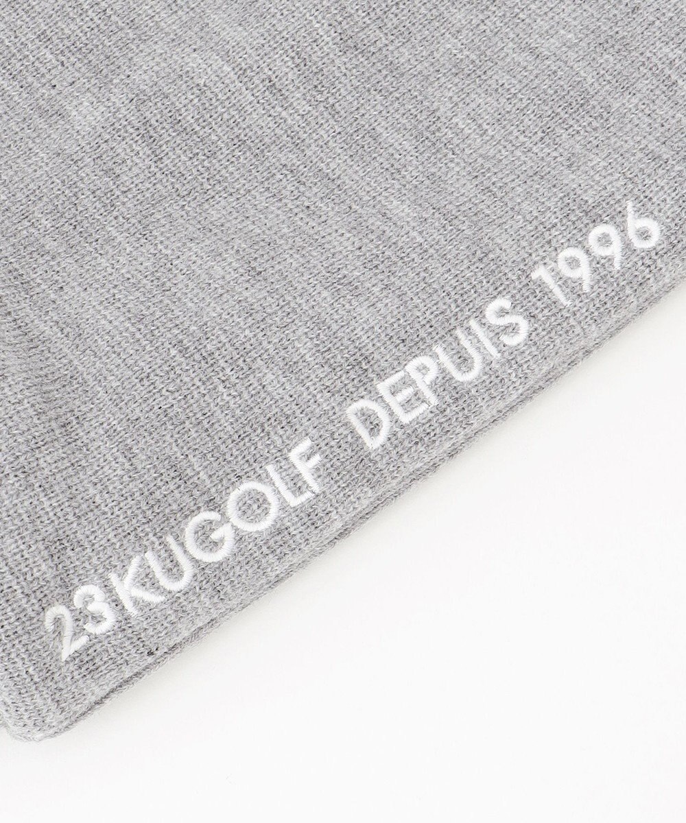 23区GOLF 防風機能付きの裏地で足元あたたか【WOMEN】ニット レッグウォーマー 