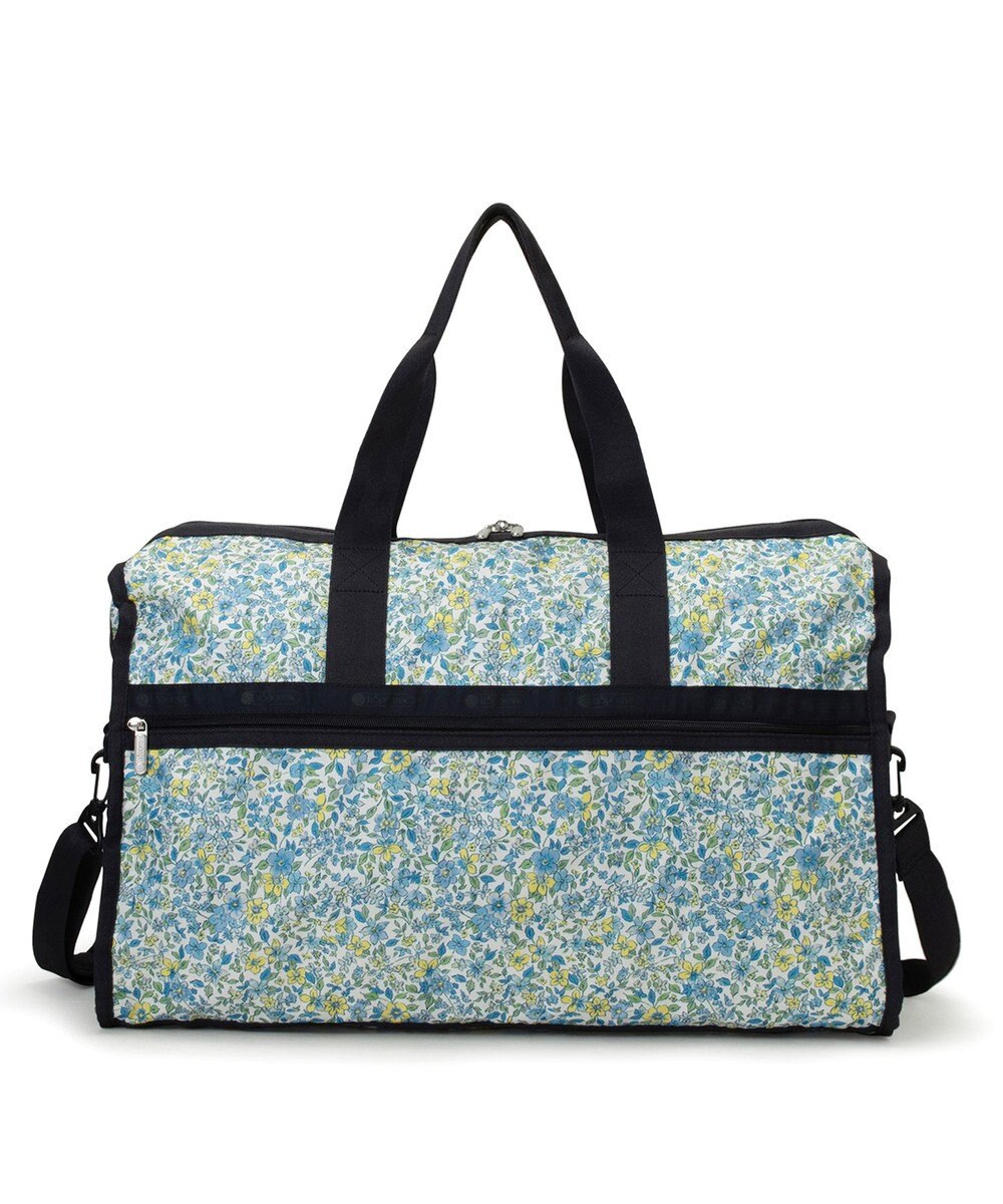 LeSportsac DELUXE LG WEEKENDER/タペストリーフラワーブルー 