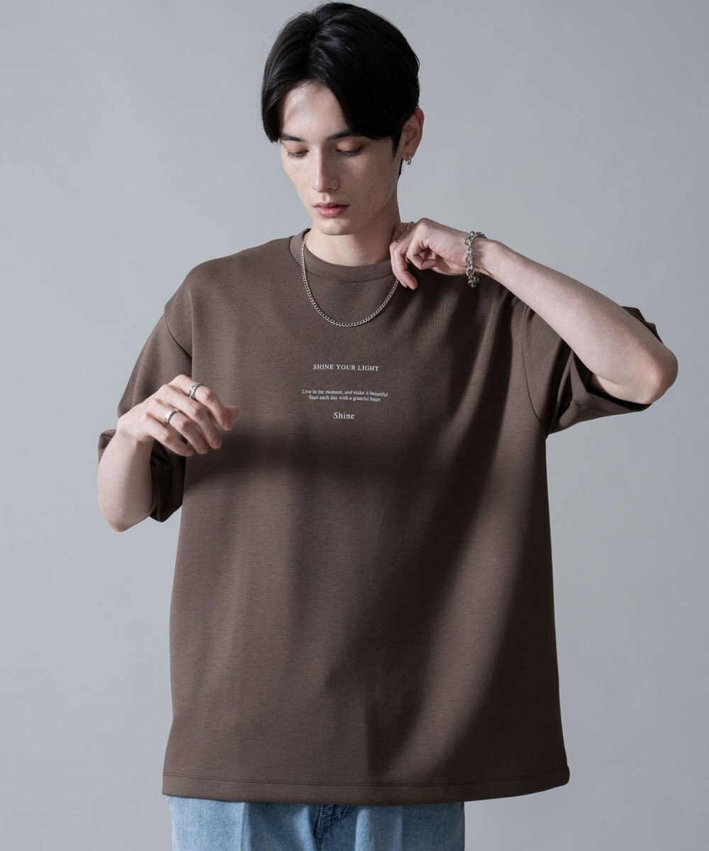 WEGO 【2点SET】アクセ付きフォトグラフィックT（SS） 