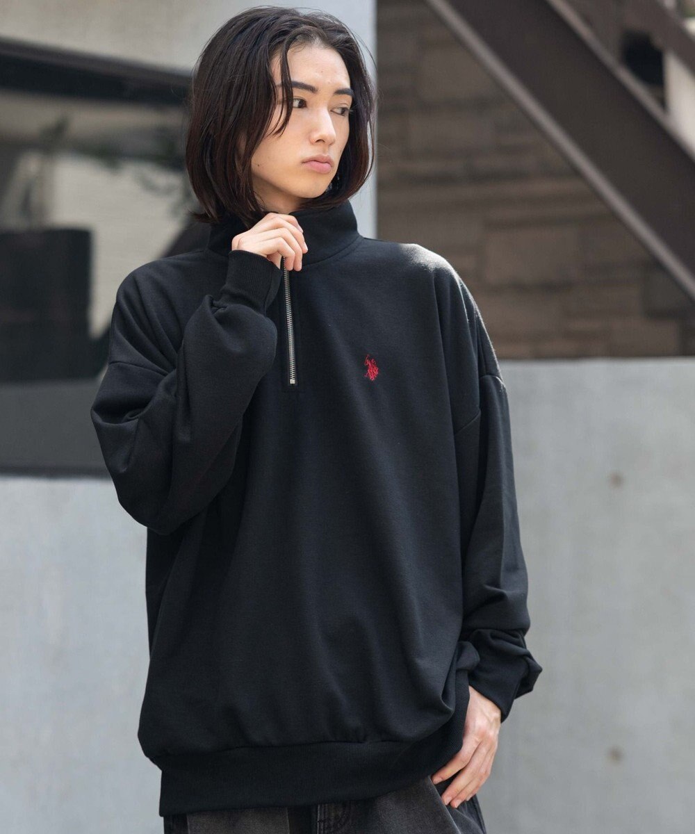 WEGO 【WEB限定/25年秋冬新作/ユニセックス着用ITEM】別注USPOLOハーフZIPPO 