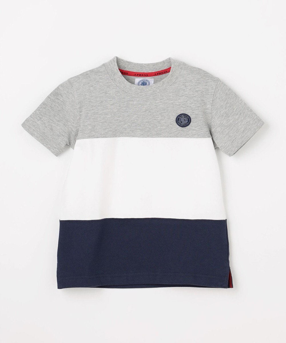 J.PRESS KIDS 【90-130㎝】トリコロール 半袖Ｔシャツ 