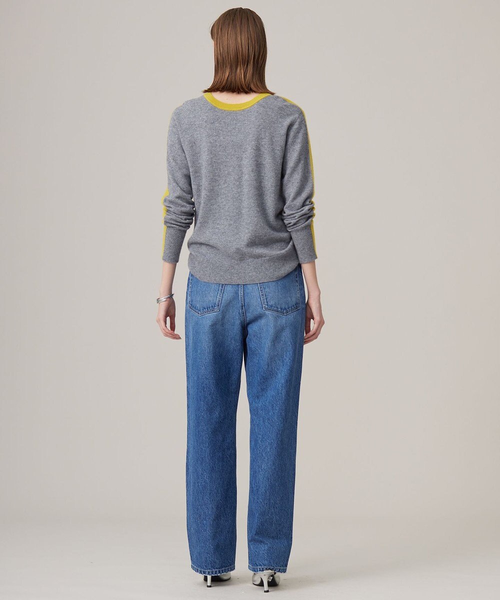 ICB 【CLASSY.1月号掲載・洗える】ウォーターリサイクルデニム カーブパンツ 