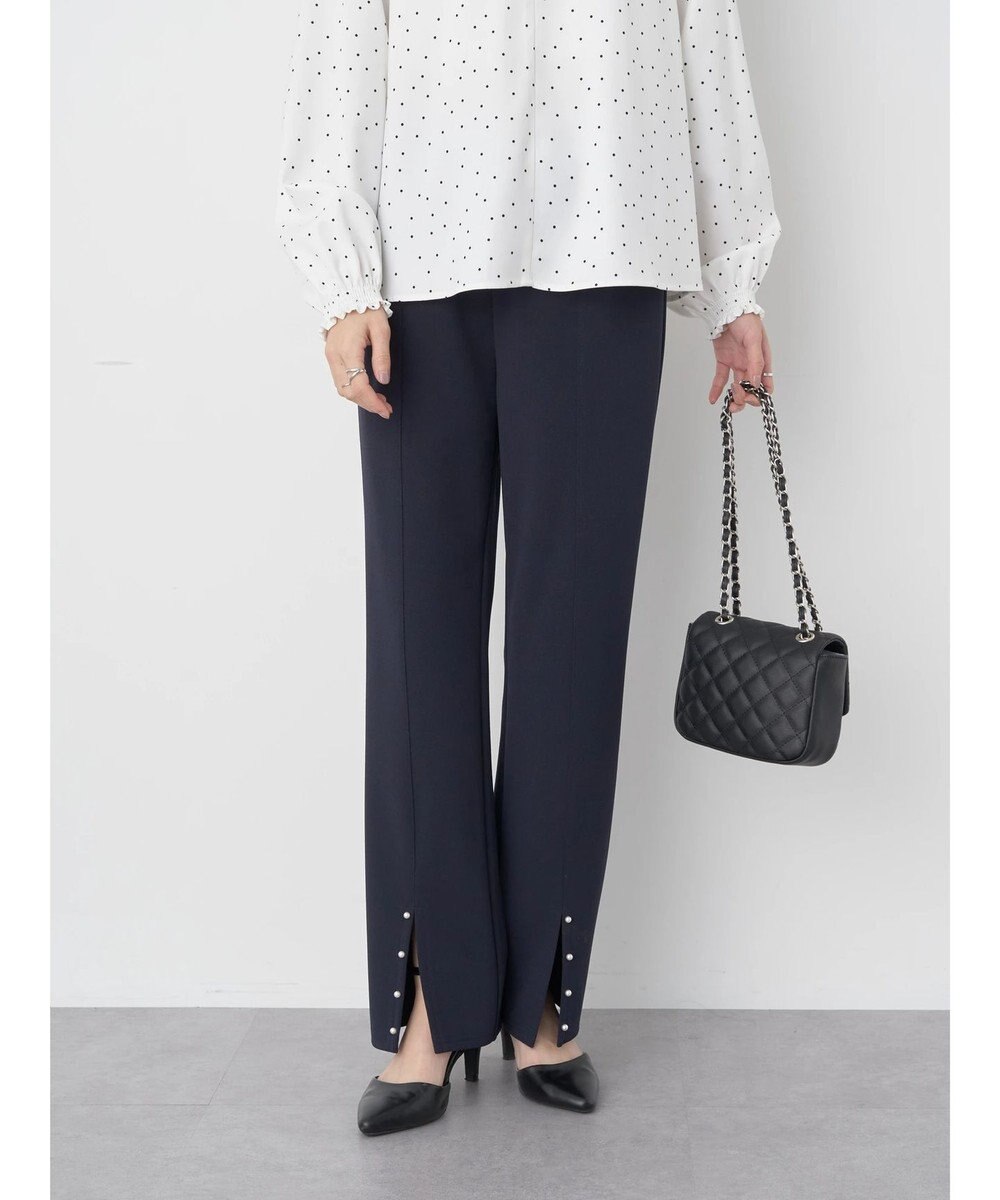 earth music&ecology パールスリットパンツ 