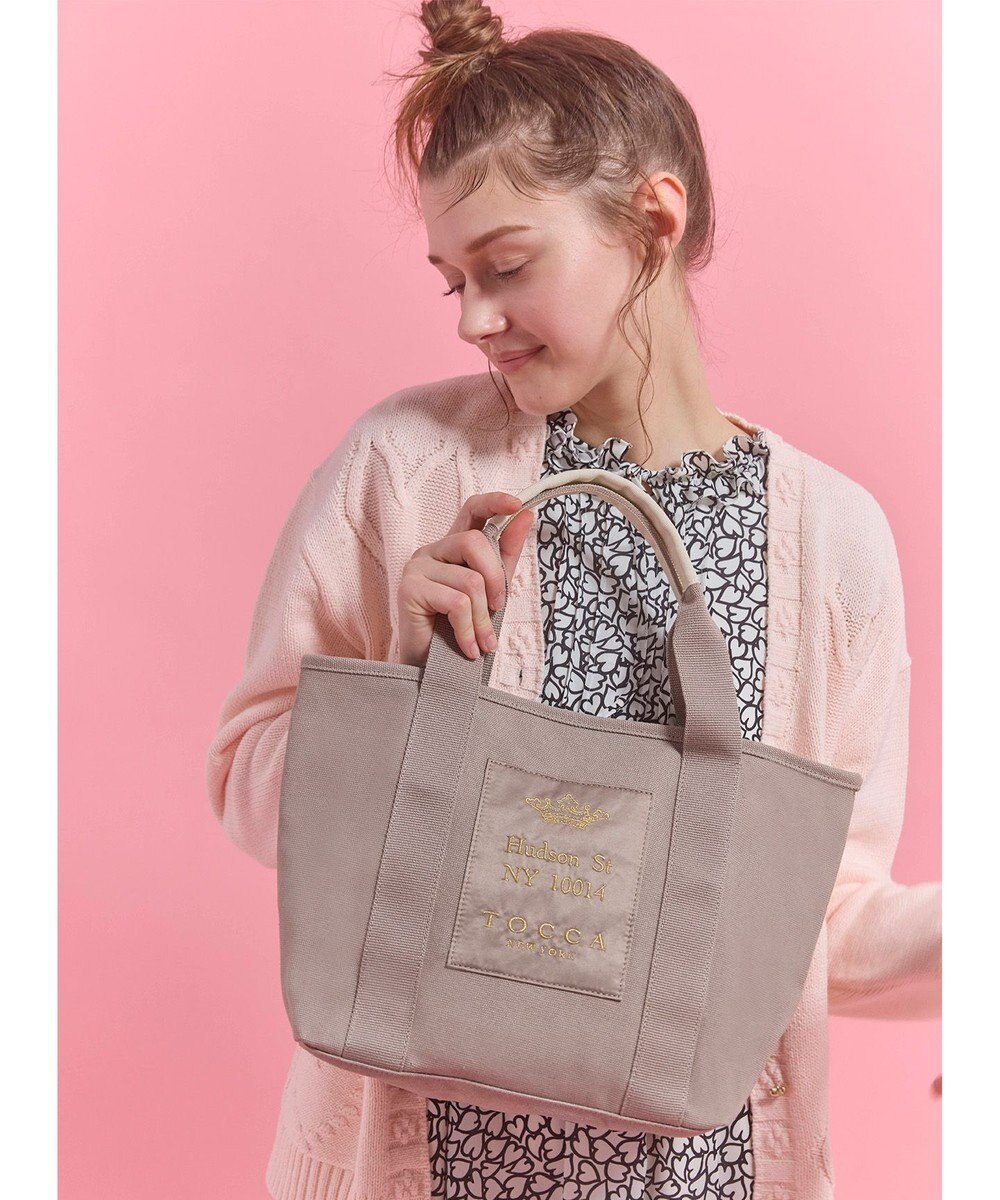 TOCCA 【WEB＆一部店舗限定】TOCCA AVENUE CANVAS TOTE キャンバス トートバッグ 
