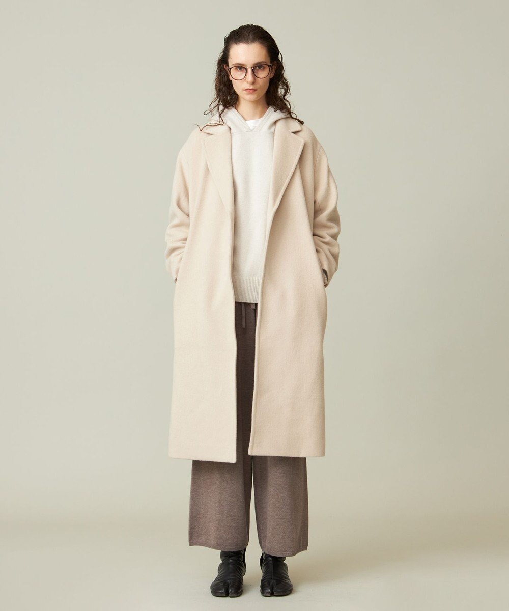 J.PRESS YORK STREET 【WOMEN】メルトン ガウンコート 